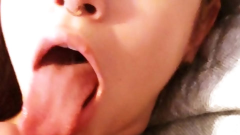 Sexiest Teen Ever Swallows Cum