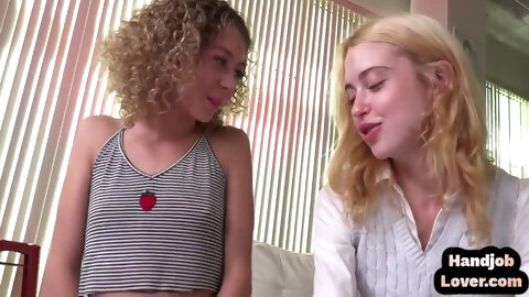 Skinny Hj Teen Wanks Cock And Talks Dirty...