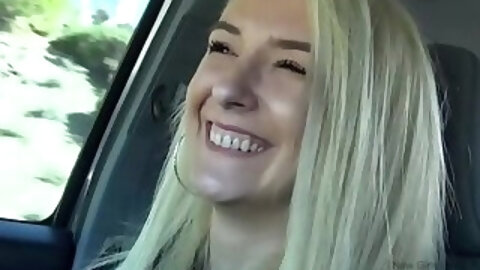 Skinny Model Gets Big Cock In Her Mouth...