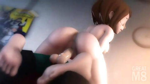 Sex Moment Ep4 - My Hero Academia (ochako...