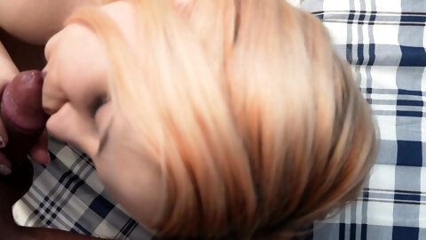 Horny Girlfriend Gets My Cum On Her Belly