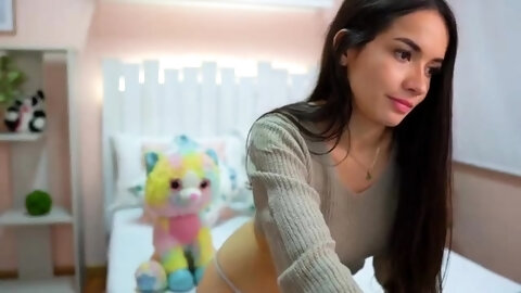 Hot Amateur Naked Teen Toys Her Pussy