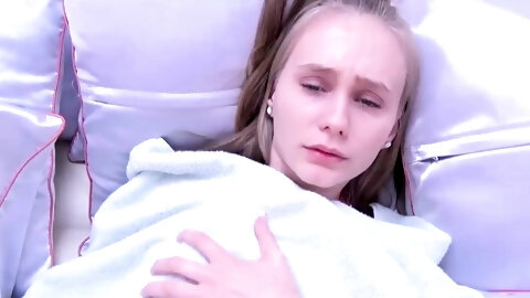 Skinny Cute Babe Gets Tight Pussy Fucked...